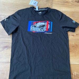 BMW M Motorsport Tee Shirt By Puma In Size L NWT.